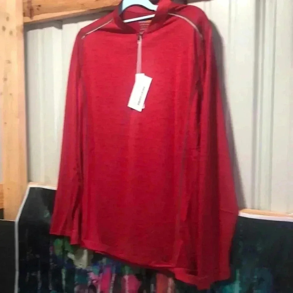 Core 365 activewear top XL classic red heather